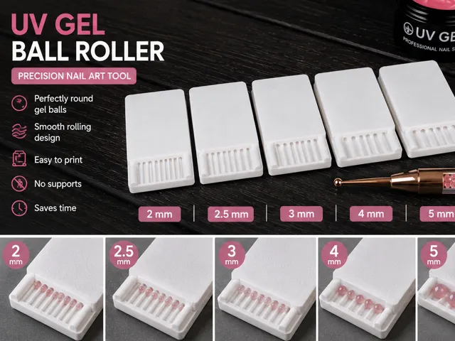 5 mm UV Gel Ball Roller Nail Art Tool | Easy Print