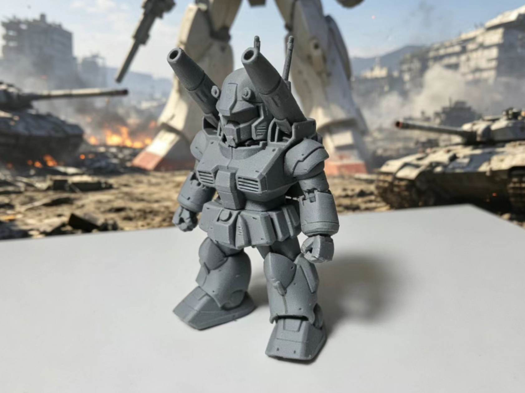 Gundam0079-Chibi RX77 Guncannon