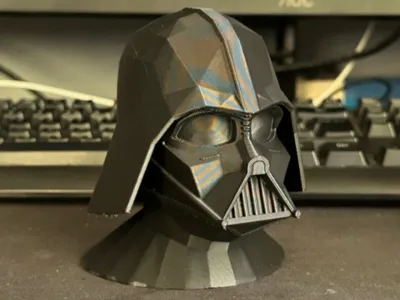 Darth Vader - Low Poly desk decor