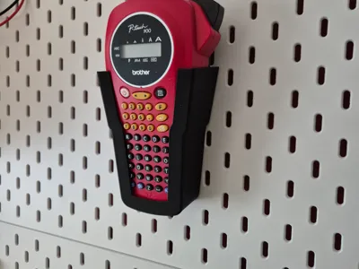 Ikea Skadis Brother P-touch 100