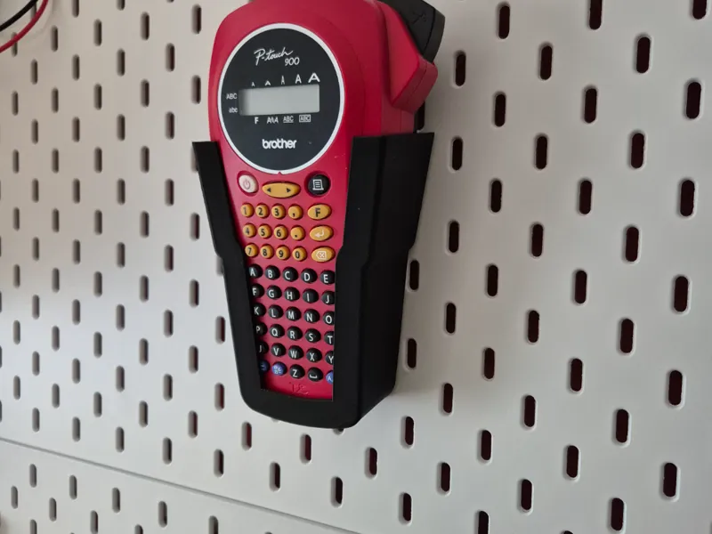 Ikea Skadis Brother P-touch 100