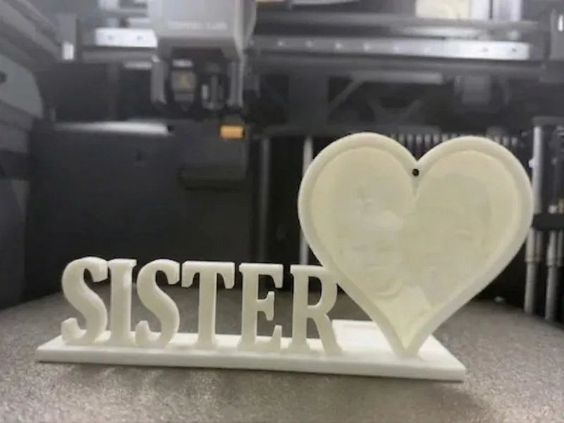 sister light up lithophane