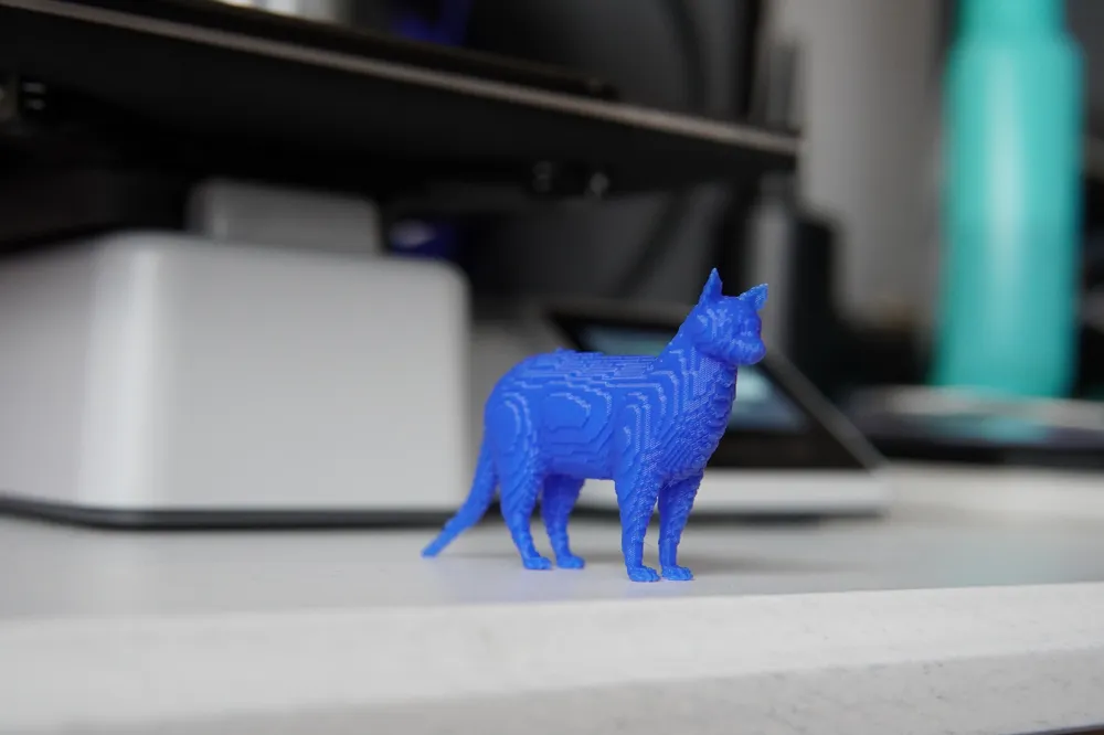 Pixelated Cat - Retro Kitty - Free 3D Print Model - MakerWorld