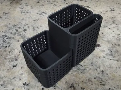 Hair brush and comb organizer