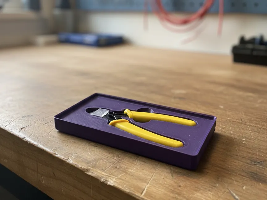 Gridfinity Tray for DOWELL Precision Side Cutters - Free 3D Print Model ...