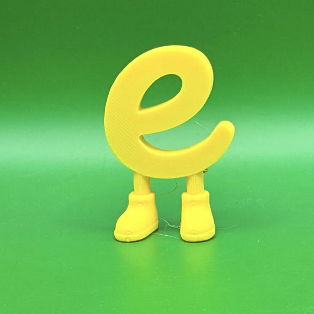 Cursive letters with legs - lowercase a-z - Free 3D Print Model ...