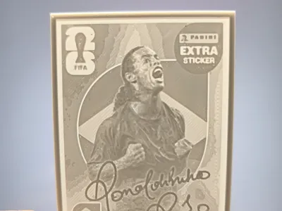 Ronaldinho 3D Card ExSt (Panini Album 2026)