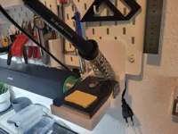 Support fer à souder pour panneau Ikea Skadis — photo 2