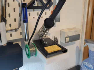 Soldering Iron Holder for Ikea Skadis