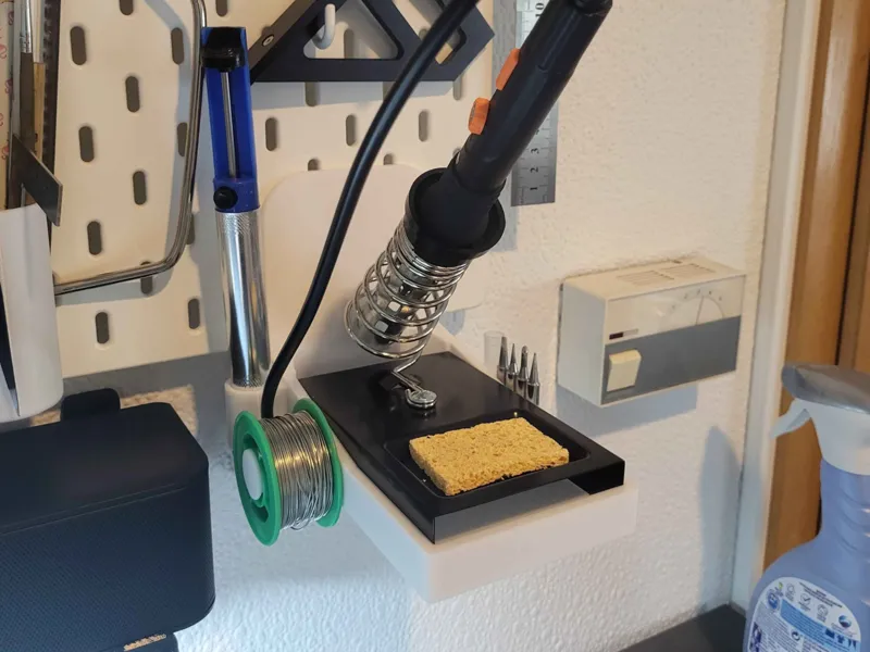 Soldering Iron Holder for Ikea Skadis