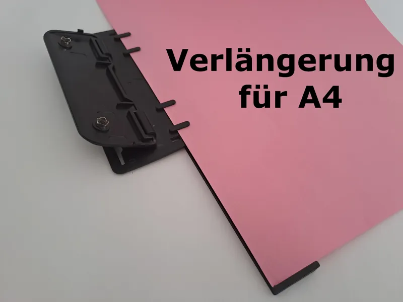 A4 Verlängerung für Locher - 2 Gramm 