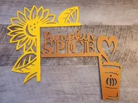 Coins de porte décoratifs d'automne — photo 2