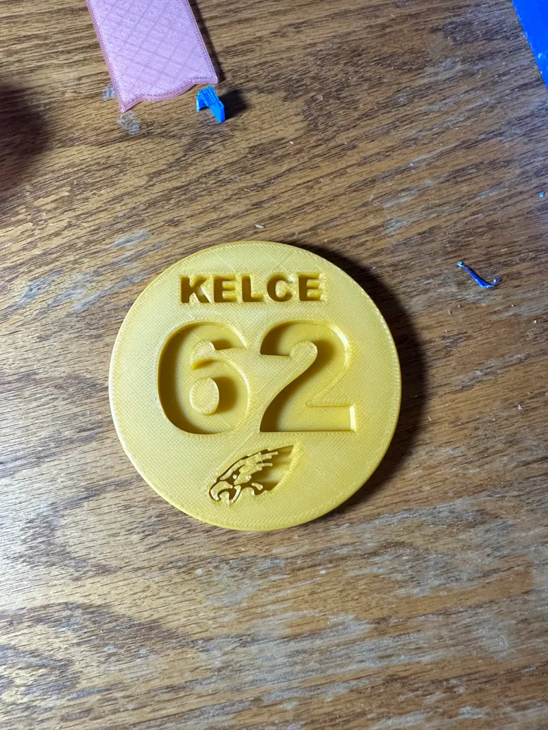 HOF Jason Kelce Eagles Coaster
