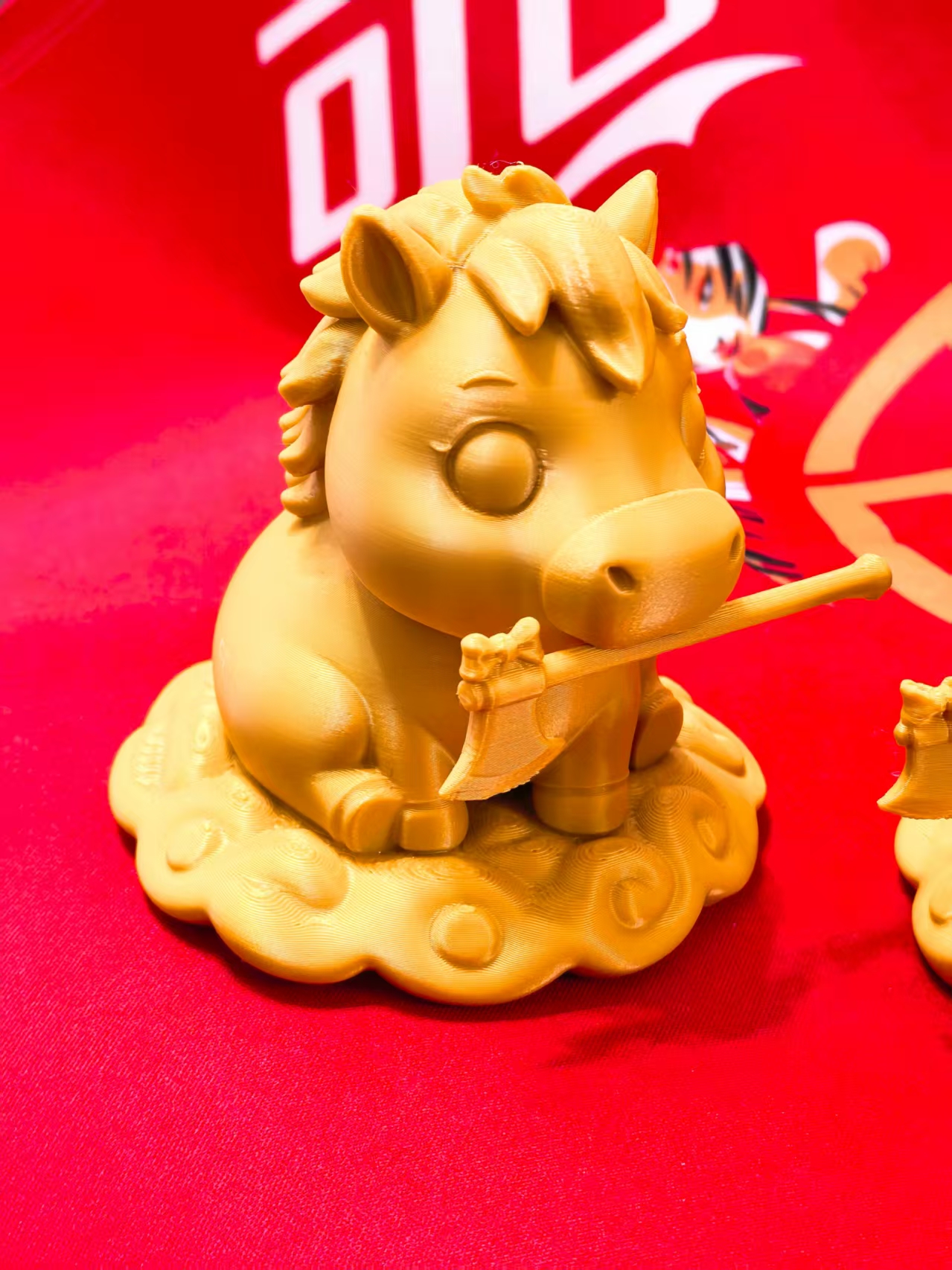 Miniatura 2 do modelo 3D 金马送福