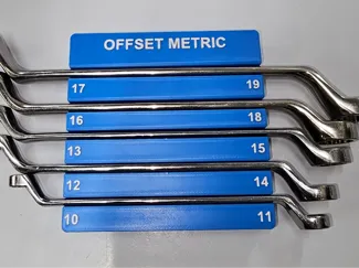 Craftsman Offset Wrench Holder METRIC Gridfinity