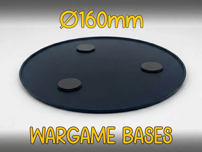 Wargaming Bases Magnet | 160mm miniature