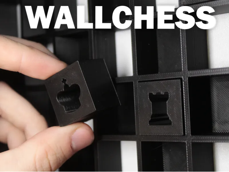 WALLCHESS - Modular Wall-Mount Chess System