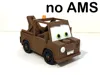 No AMS (single color bumper)