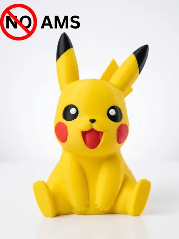 Accesorio para impresora 3D: Pikachu - no ams — vista de referencia 2