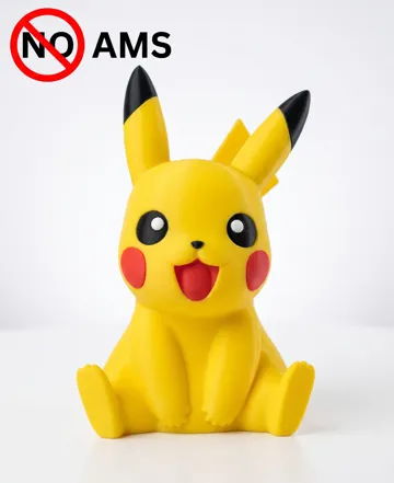Accesorio para impresora 3D: Pikachu - no ams — vista de referencia 3