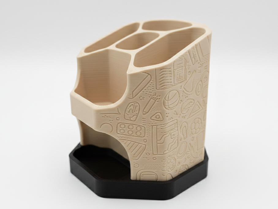 Textured Octo-Pen-Holder