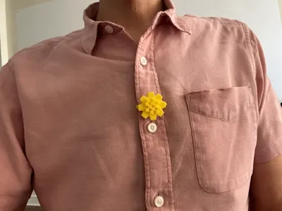 Al Arfaj Flower with pin