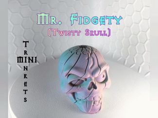 Mr. Fidgety: Twisty Skull Fidget