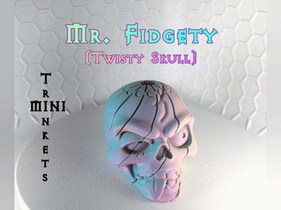 Mr. Fidgety: Twisty Skull Fidget