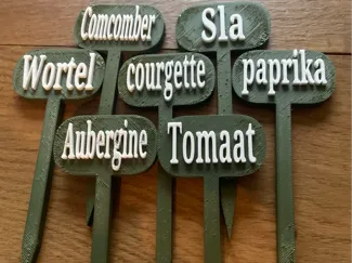 Garden plant labels