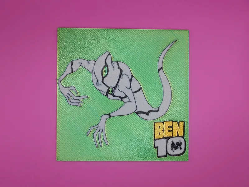 Cuadro decorativo de ben 10 ams
