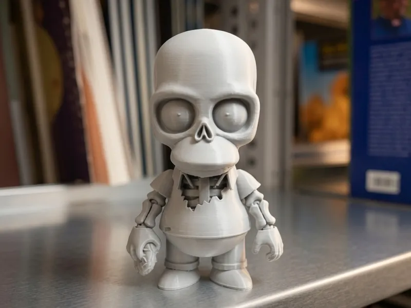 Chibi Skeleton Homer Simpson