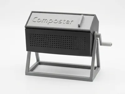 Mini Tabletop Composter - Cute Tabletop Display