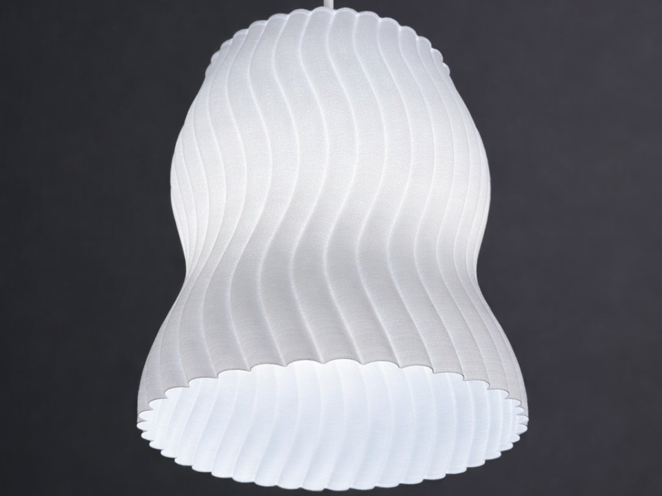 Wavey Lamp Shade