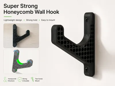 Super Strong Honeycomb Wall Hook
