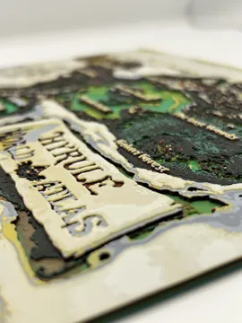 Cuadro decorativo en 3D: Ocarina of Time World Map HueForge — vista de referencia 4