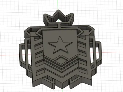 Rainbow 6 Siege champ charm