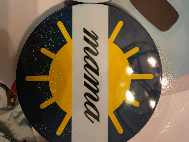 Customizeable Cute Sun Coaster