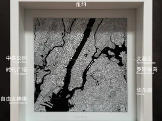 纽约城市肌理 New York Texture 1/125K