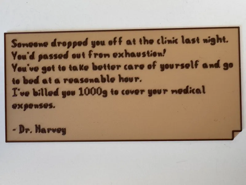 Bill from Dr Harvey - Stardew Valley