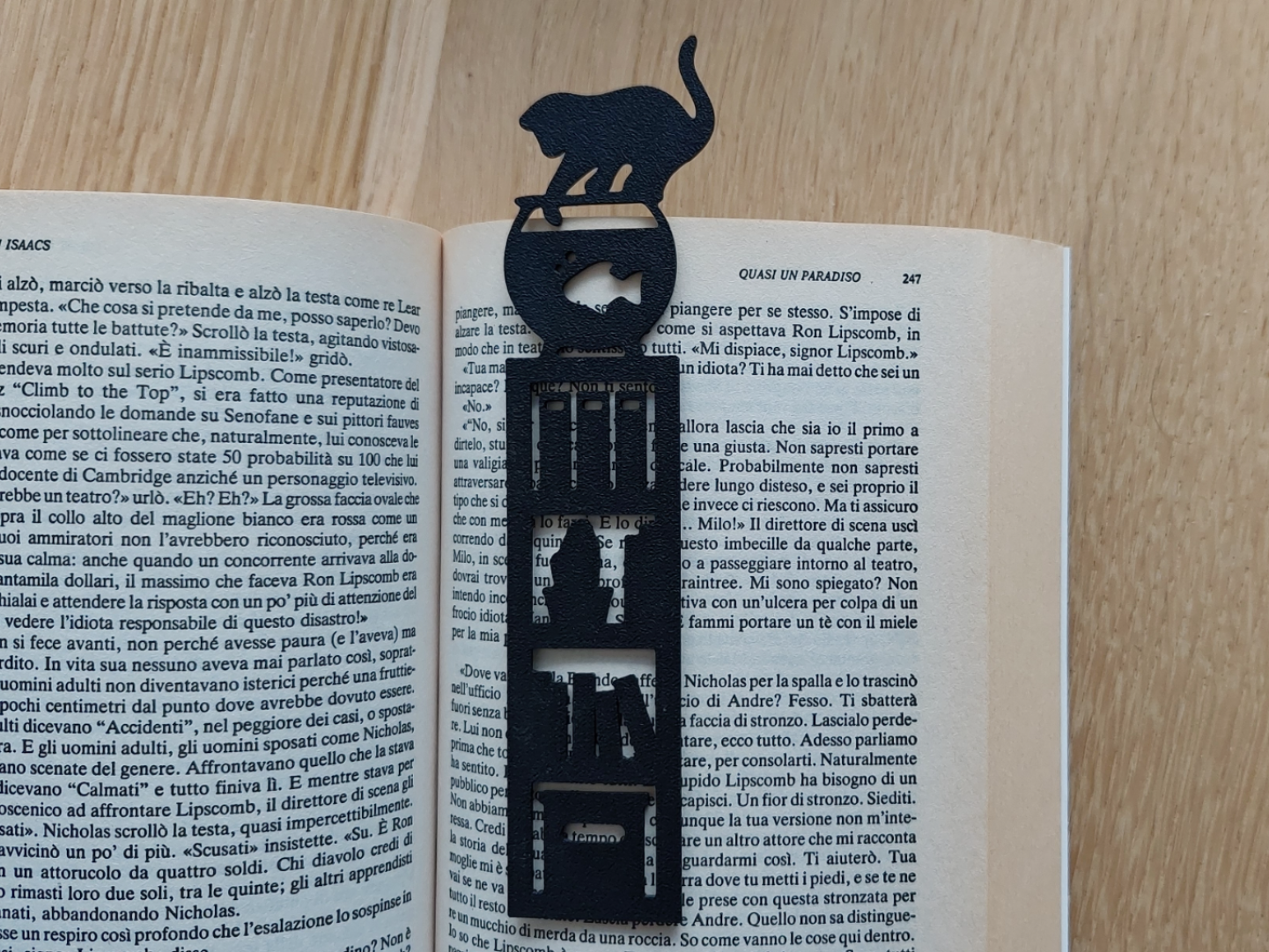 Cat Bookmark