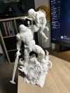 Individual plates and additional supports for easier printing