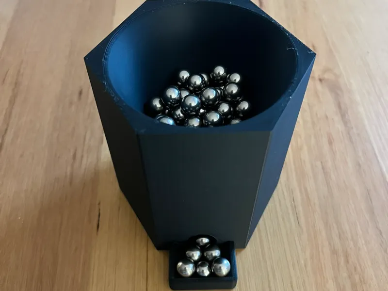 Hextraction Ball Dispenser