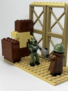 Escenografía en miniatura: Assaultron Minifig - Bricks Compatible — vista de referencia 3