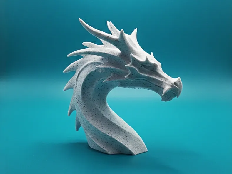 Majestic Dragon Head - Free 3D Print Model - MakerWorld