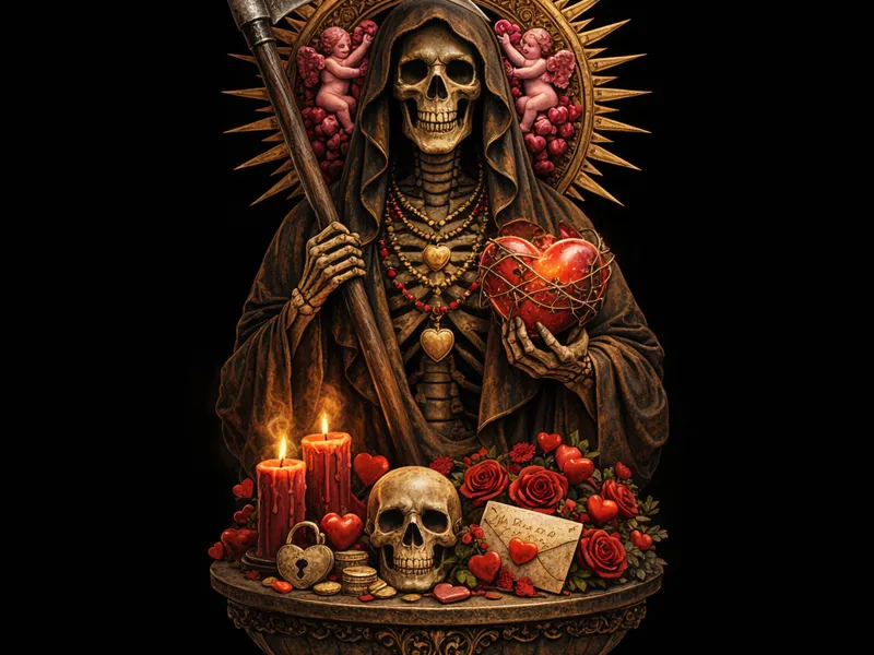 Santísima Muerte Del Amor