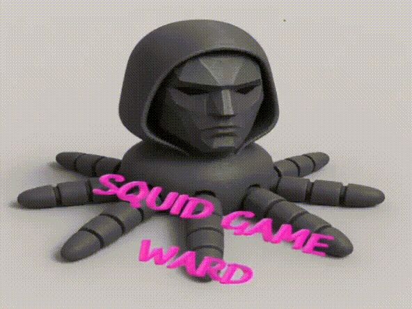 OctoSquid 2 Squid Game Fan Art Dark Ward
