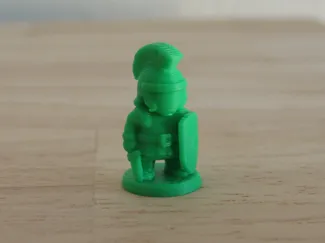Board game soldier - no supports