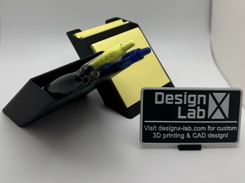 NEW X Pen and Sticky Note Holder - designx-lab.com