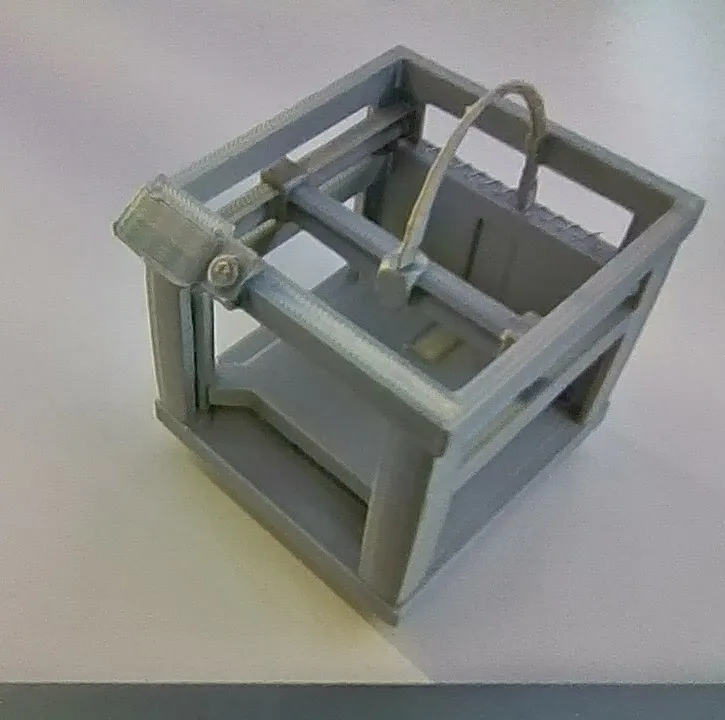 Miniature Bambu Lab P1P 3d printer