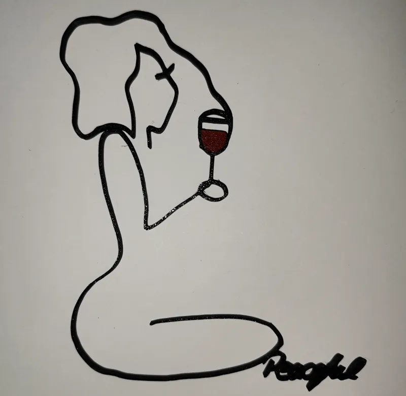 Peaceful - Frau aus einer Linie